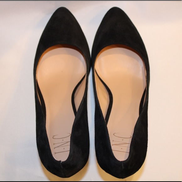 Women’s pointed toe black heels - Picture 6 of 8